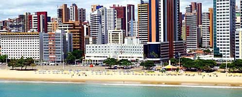 aerial view of praia do meireles Oasis Atlantico Hotel 