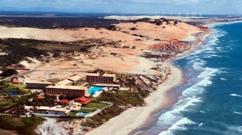 Beaches along the coast of Beberibe