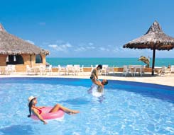 Swimming pool hotel Praia das Fontes
