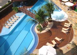 foto piscina olympo hotel fortaleza
