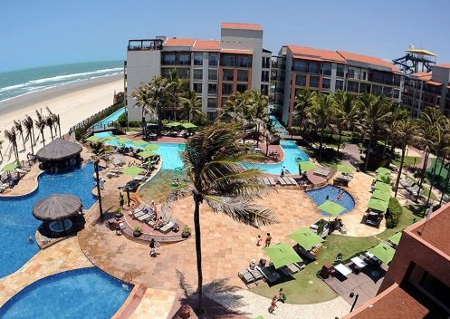 Fortaleza Beach Park swimming pool