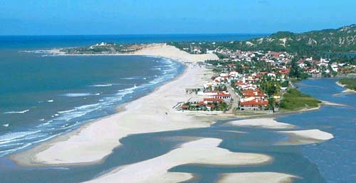 Hotel on praia do Presidio