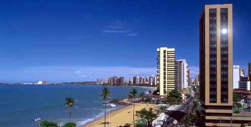 View of the Carmel Magna Praia Hotel Praia de Iracema