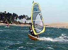 kite surf on praia do presidio