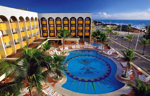 Overview of the Pool Vila Gale Hotel Praia do Futuro